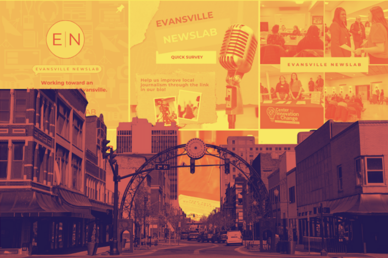 Tackling low voter turnout with the Evansville NewsLab
